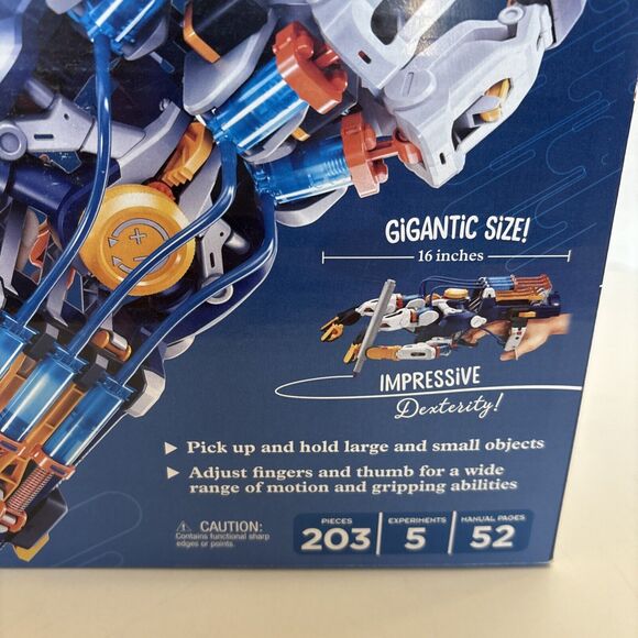 Thames & Kosmos Mega Cyborg Hand STEM Experiment Kit | Build Your Own GIANT NIB - Picture 2 of 8